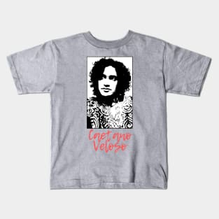 Caetano veloso retro style Kids T-Shirt